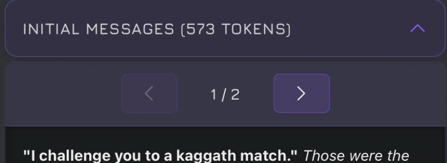 read intro messages